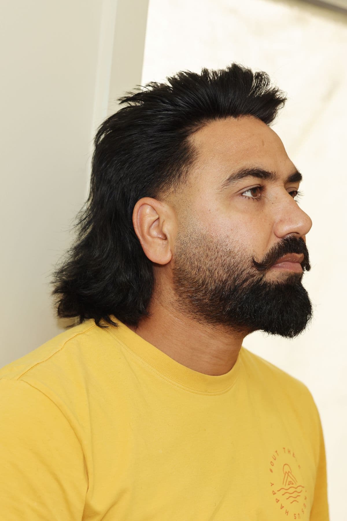 Antes da barba modelada