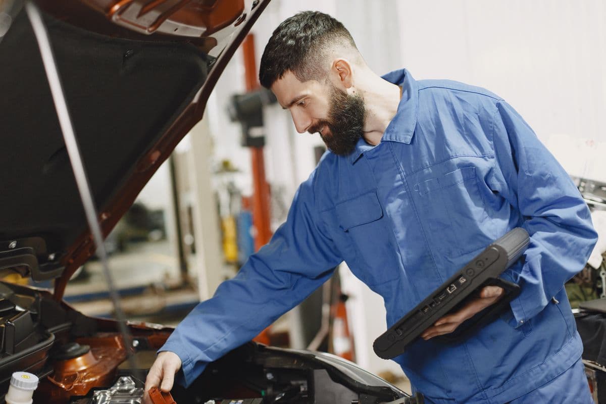 Área de atendimento e recepção da Villa Motors
