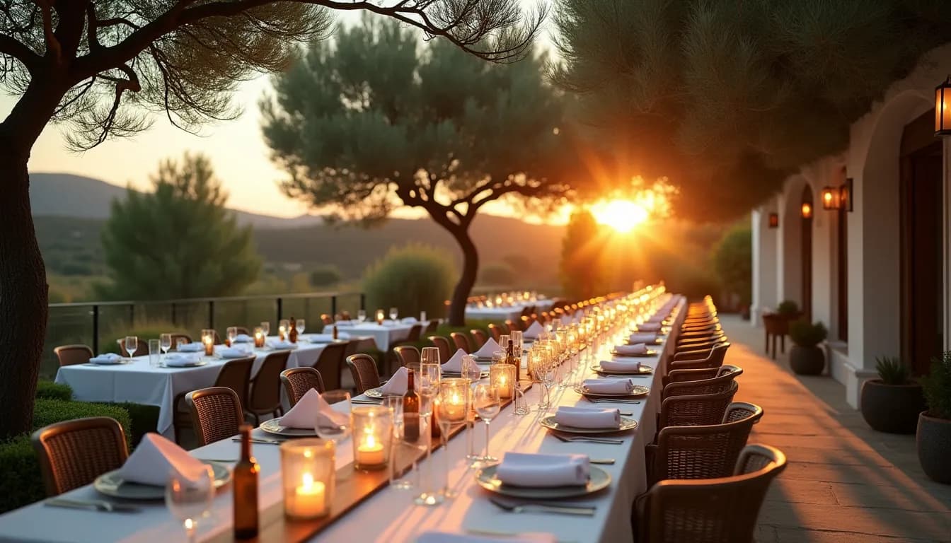 Villa Restaurant, Alimentação