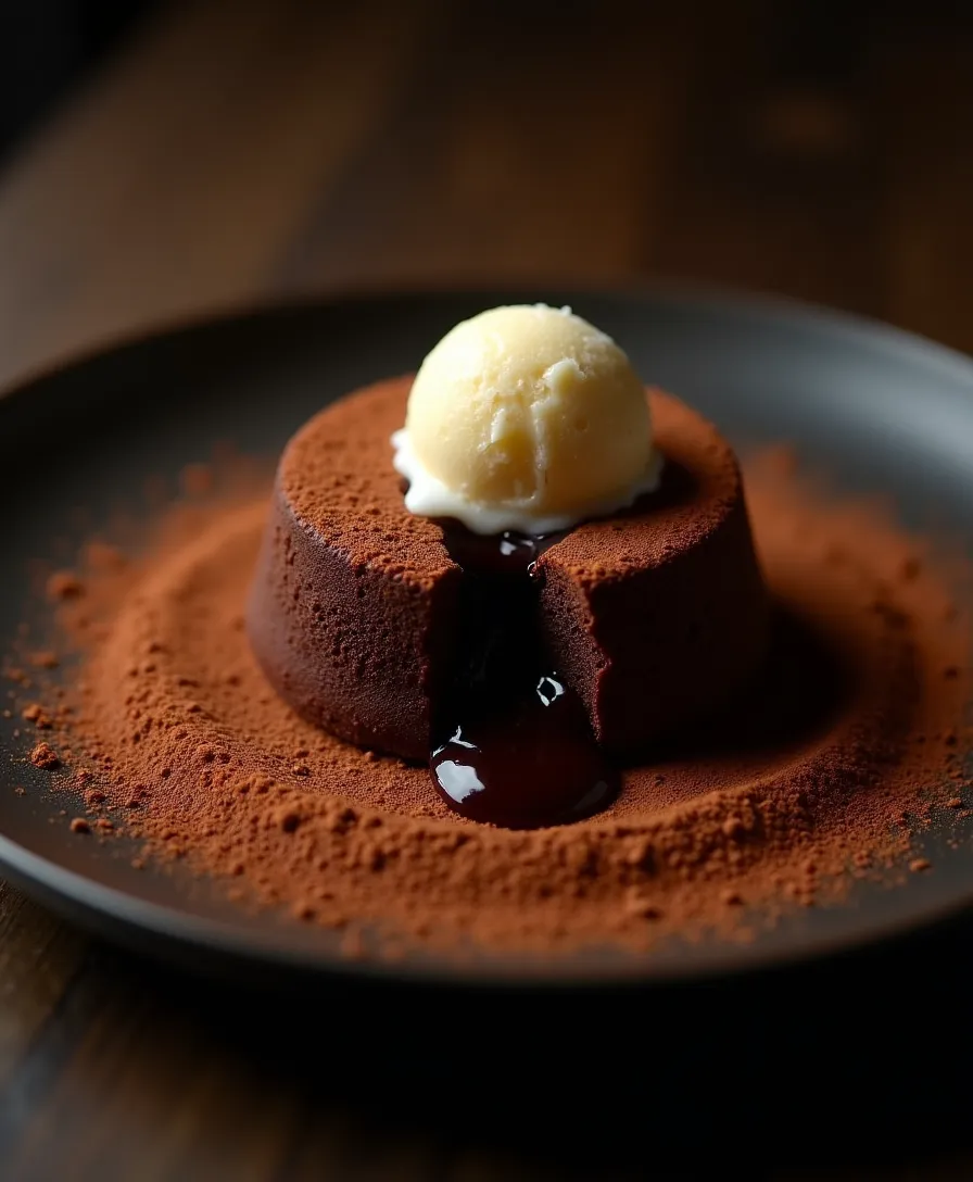 Fondant de chocolate 70%